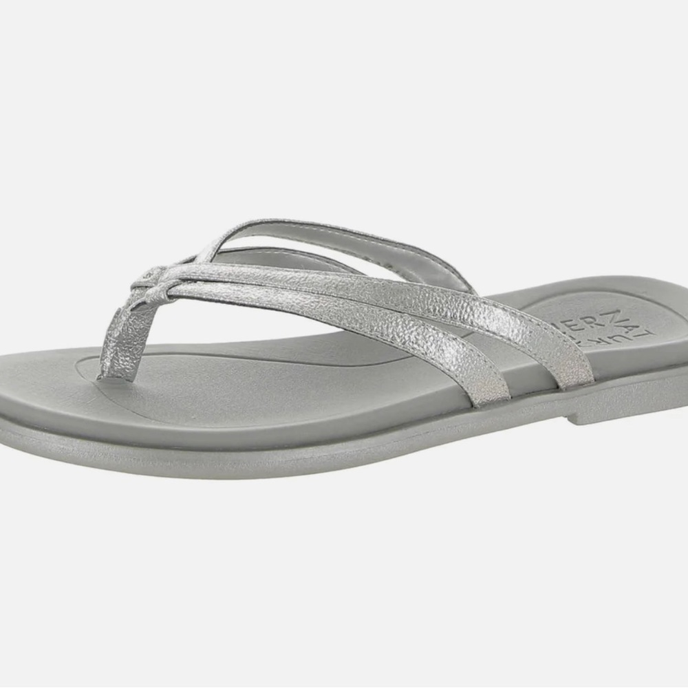 Naturalizer Daisy Sandals, Women's Size 10 M, Silver